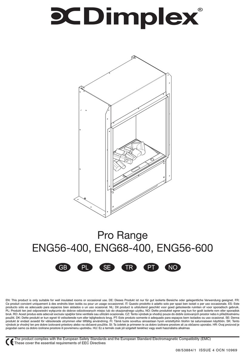 Dimplex Pro Series User manual