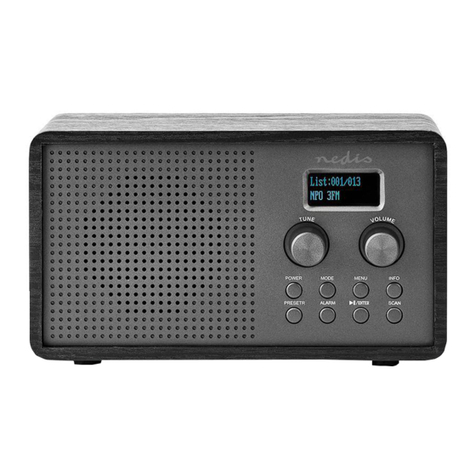 nedis RDDB5110BK User manual