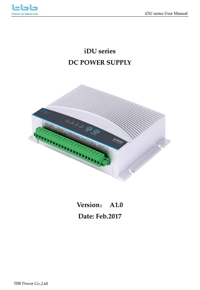 TBB iDU500-24 user manual
