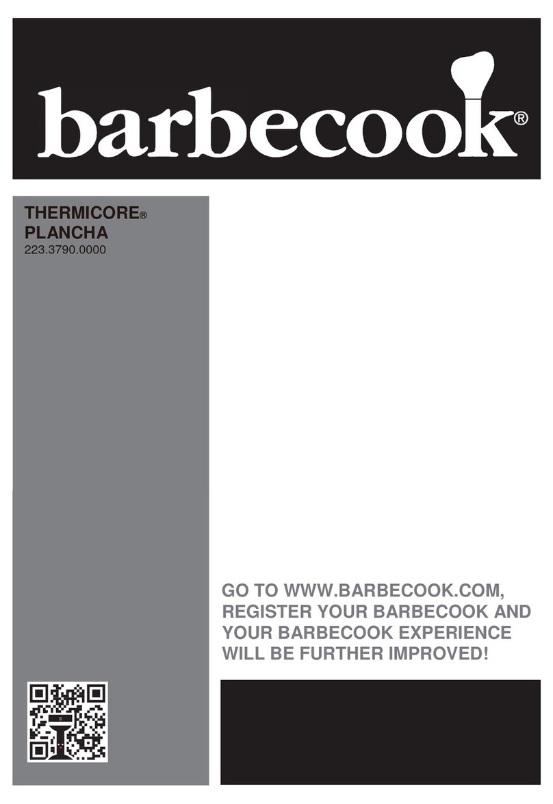 Barbecook THERMICORE user guide