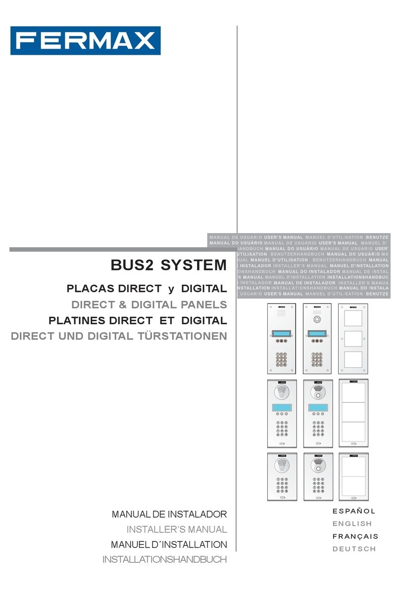 Fermax LOFT BUS2 User guide