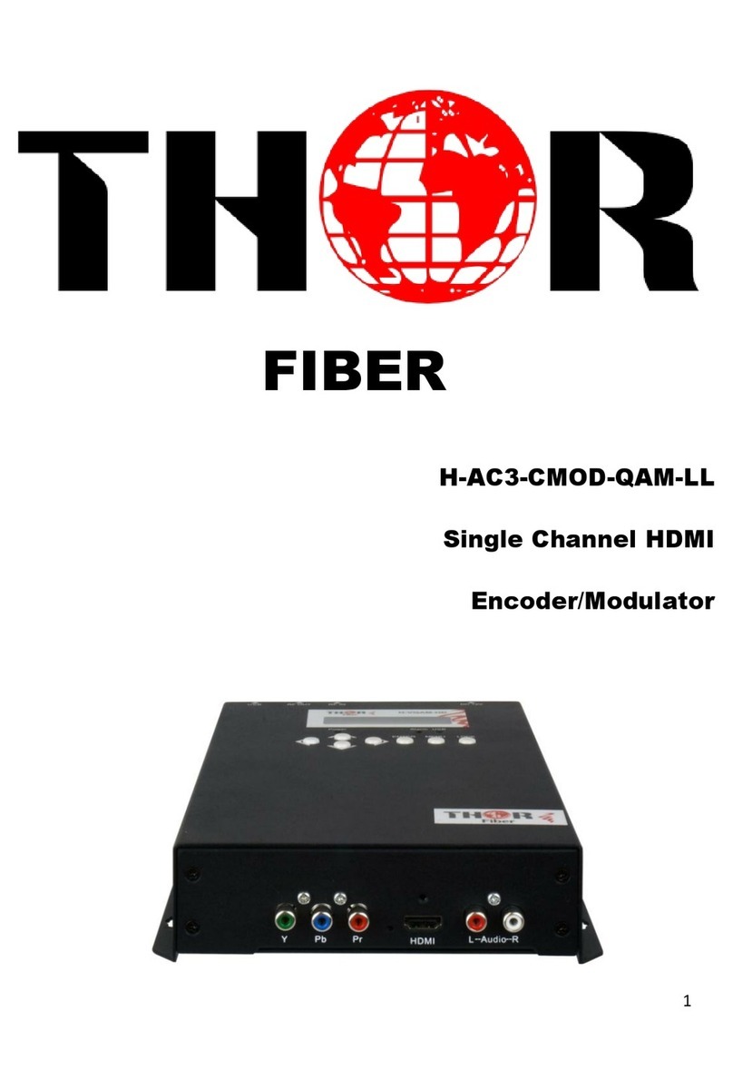 Thor Fiber H-AC3-CMOD-QAM-LL user manual