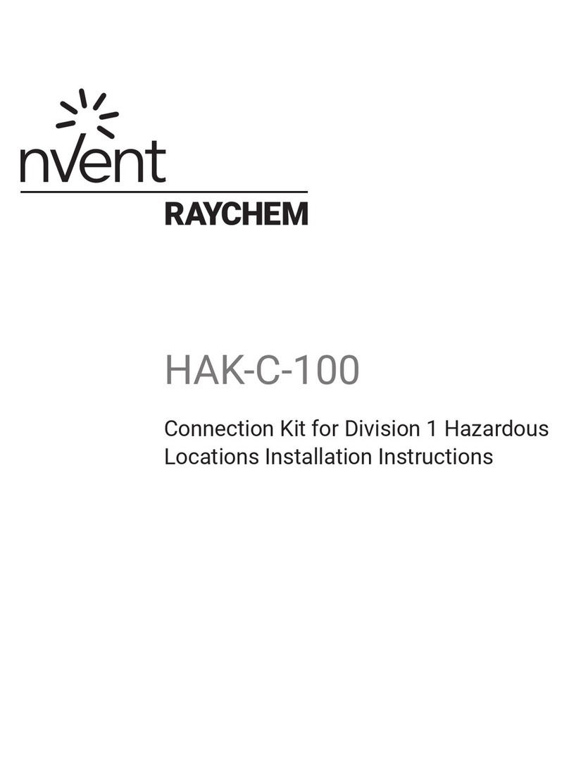 nvent Raychem HAK-C-100 User manual