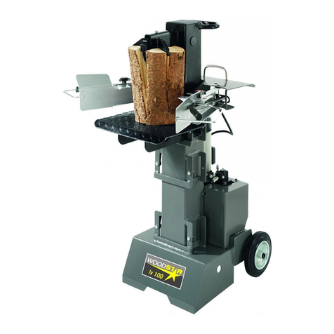 Woodstar lv 100 operating instructions