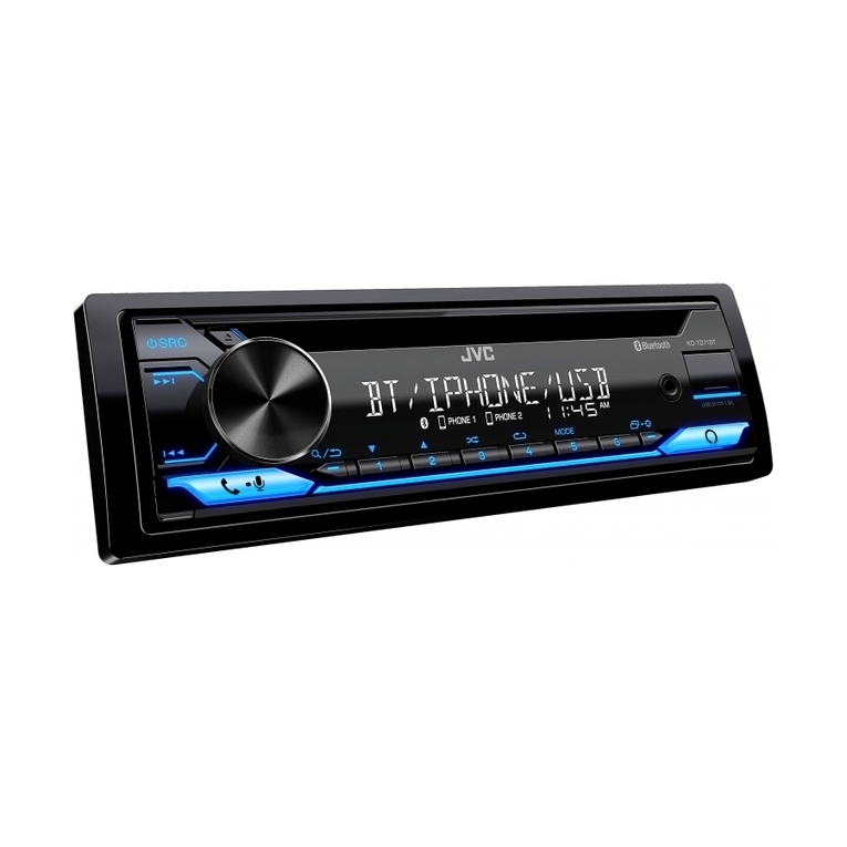 JVC KD-T915BTS User manual