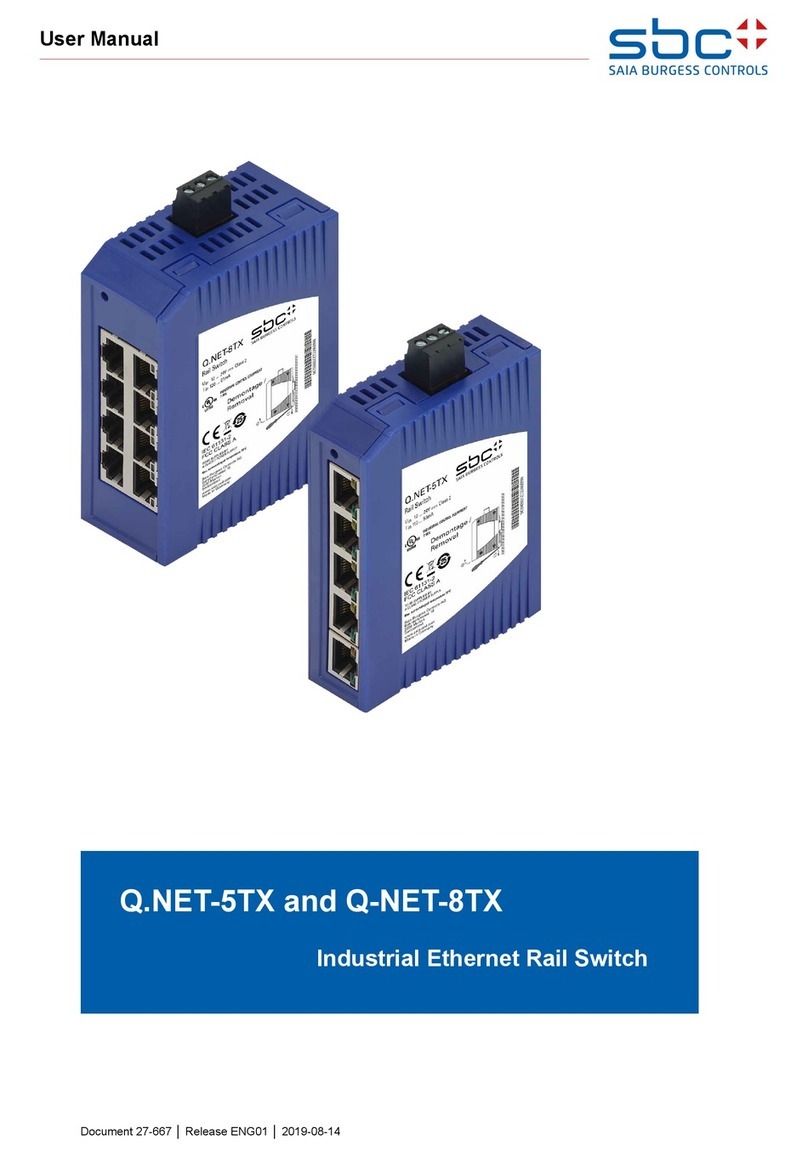 SBC Q.NET-5TX user manual