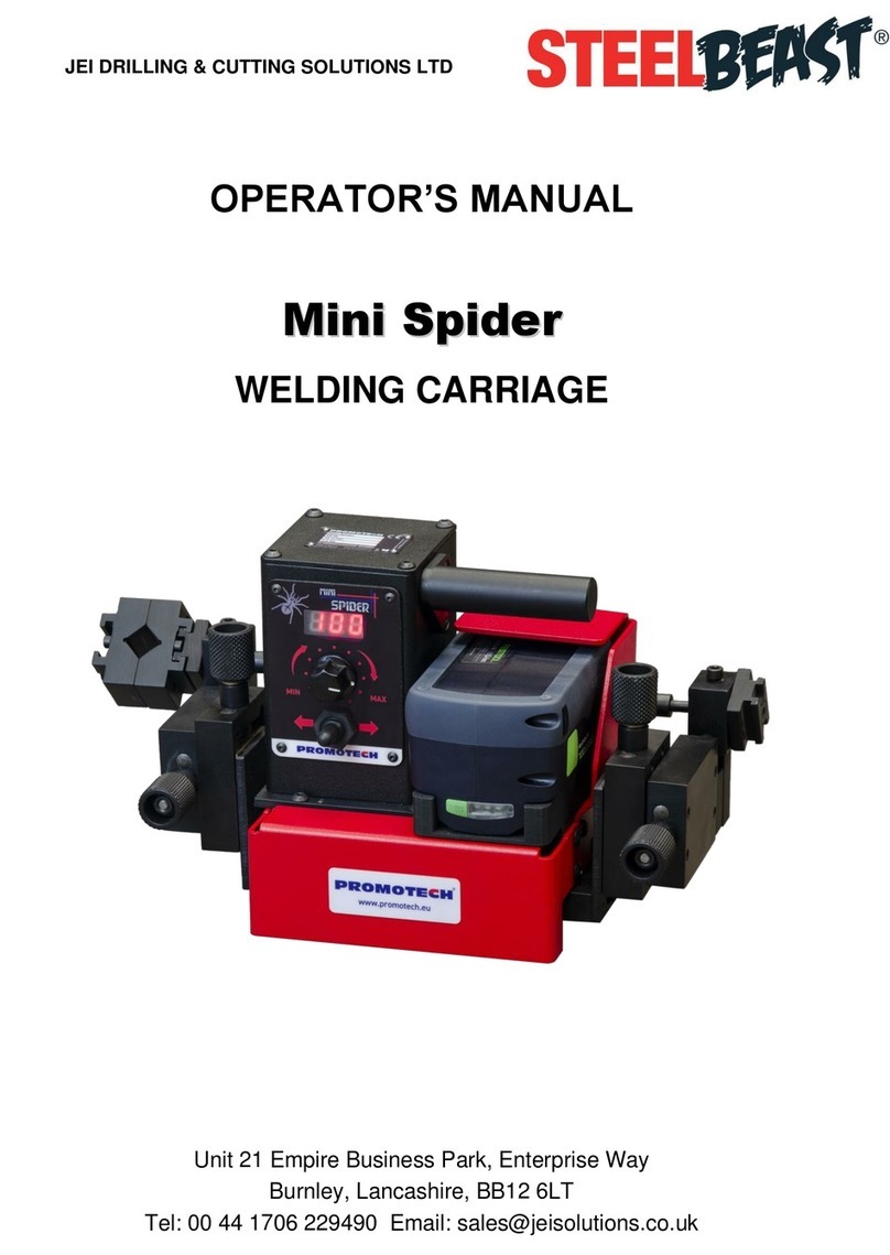Promotech Mini Spider User manual