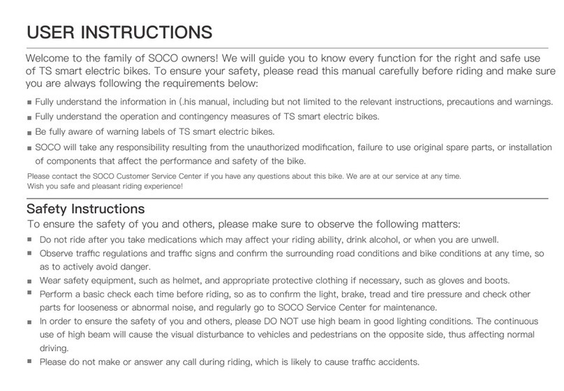 SOCO TS User manual