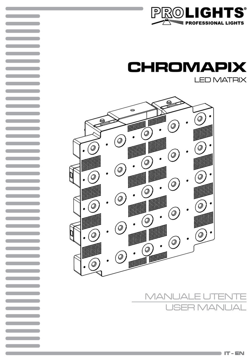 ProLights Chromatrix User manual