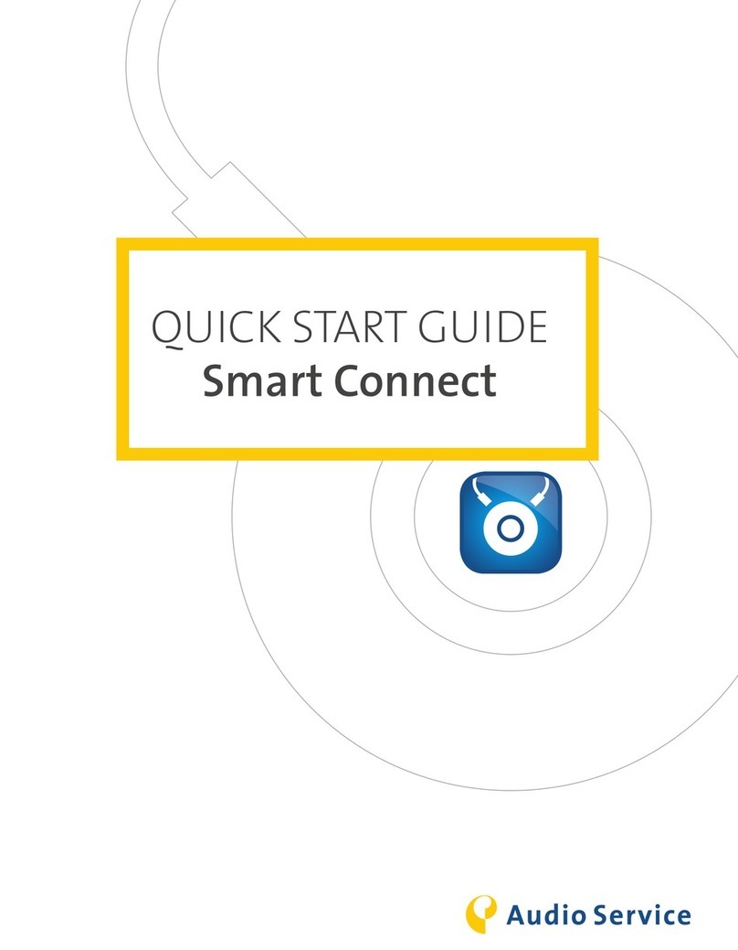 Audio Service Smart Connect User manual Audio Service Smart Connect User manual