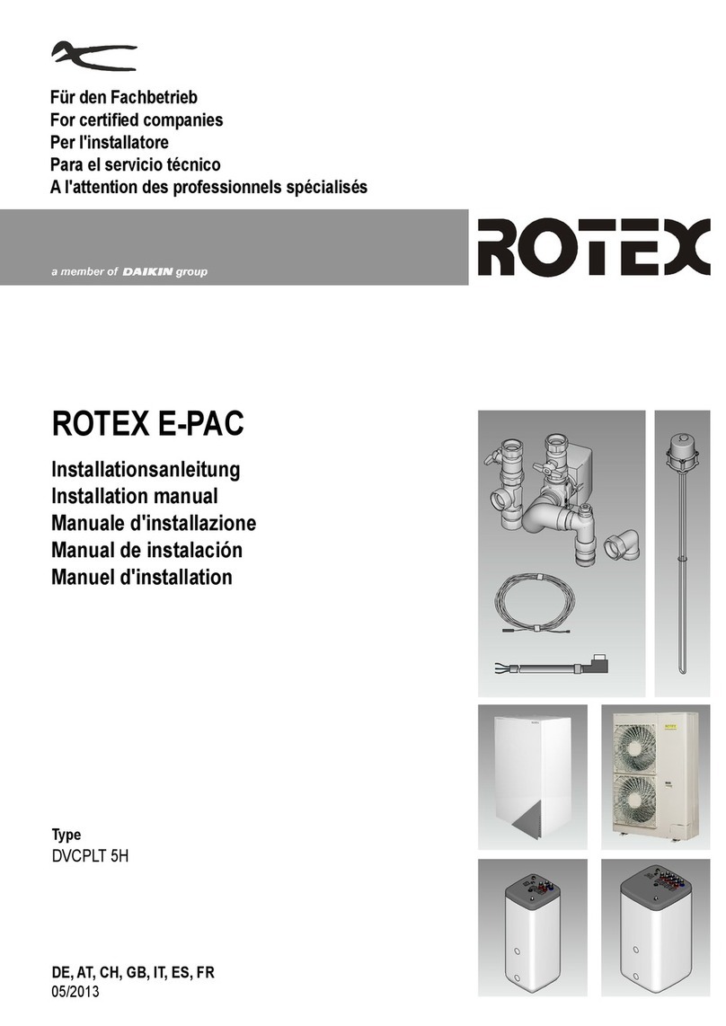 Rotex E PAC Series User manual