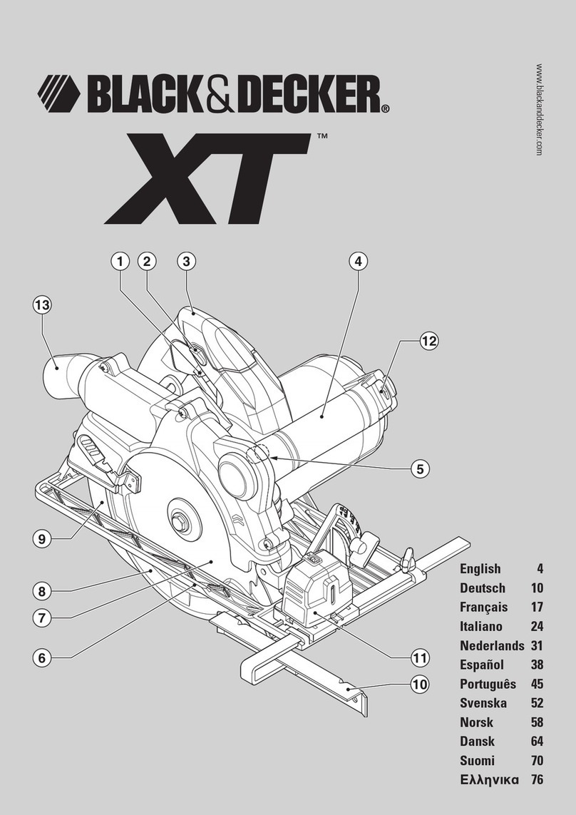 Black & Decker XT User manual