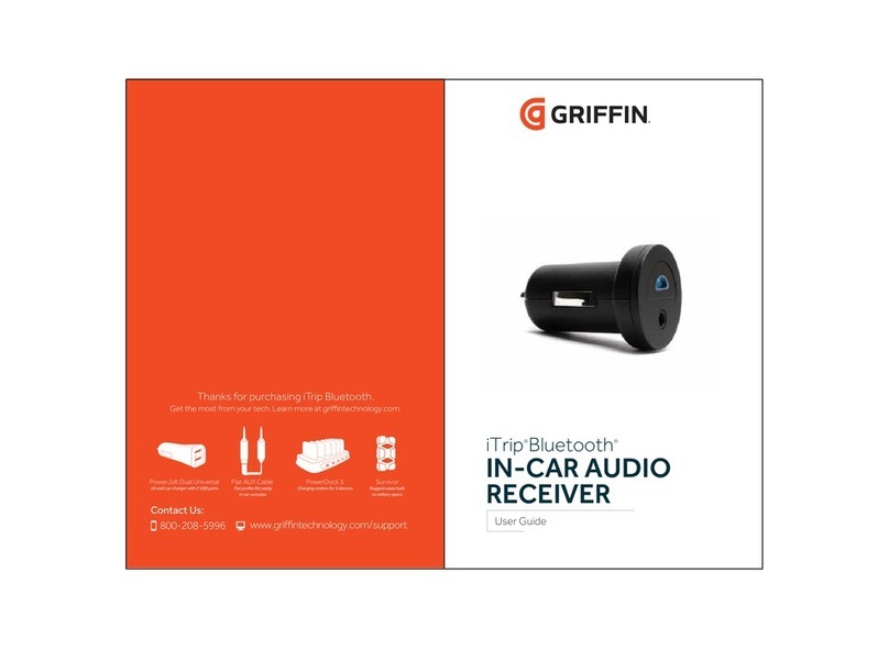 Griffin Technology iTrip Bluetooth user guide Griffin Technology iTrip Bluetooth user guide