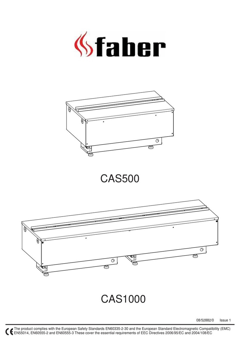 Faber CAS500 User manual