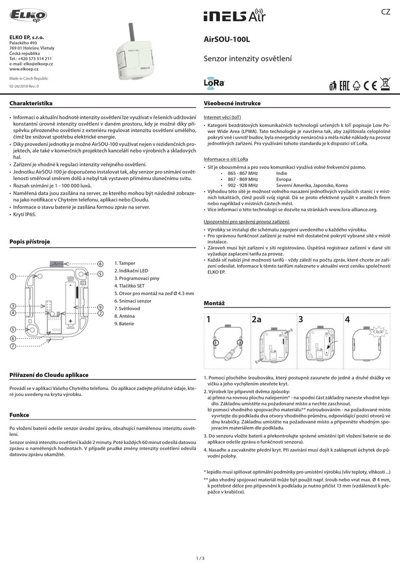iNels AirSOU-100L manual