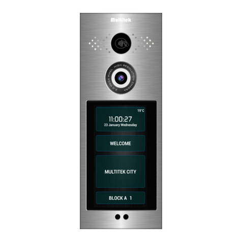 Multitek DIP70 Installation and user manual Multitek DIP70 Installation and user manual