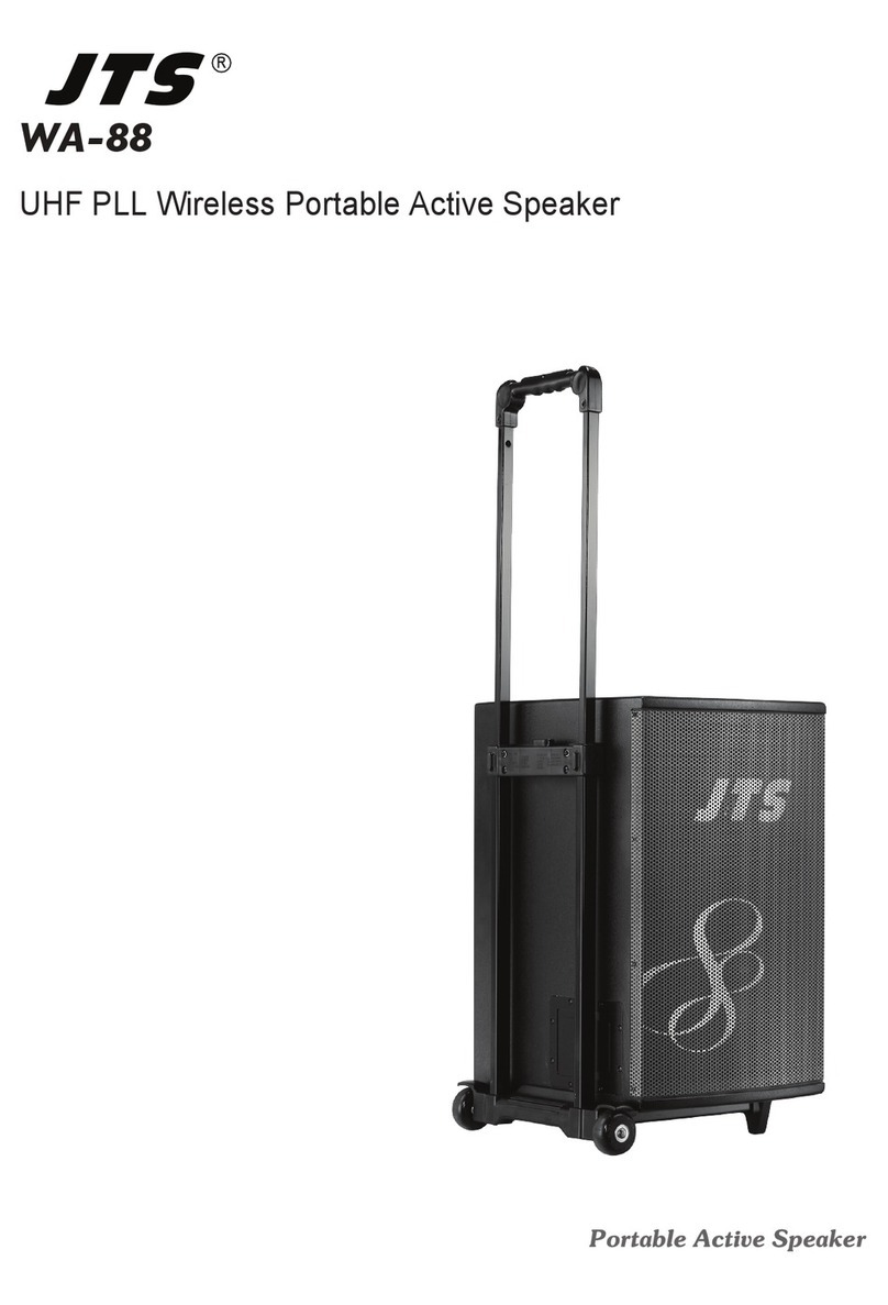 JTS WA-88 manual