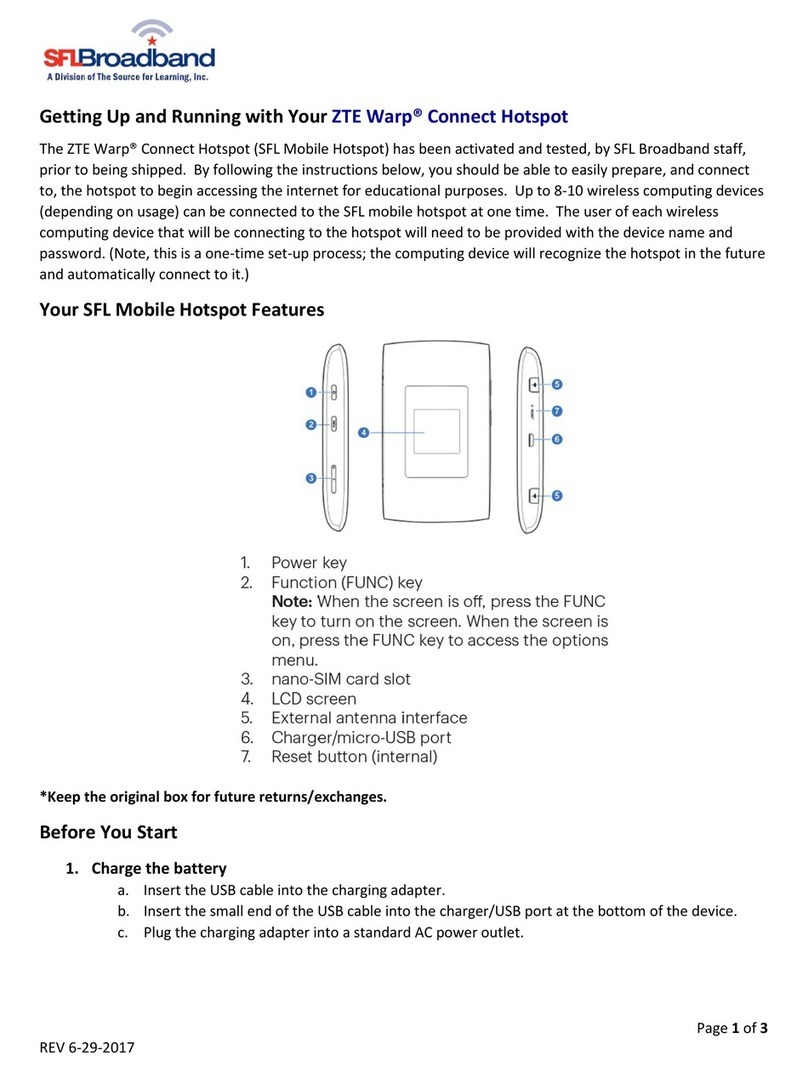 Zte ZTE Warp User manual