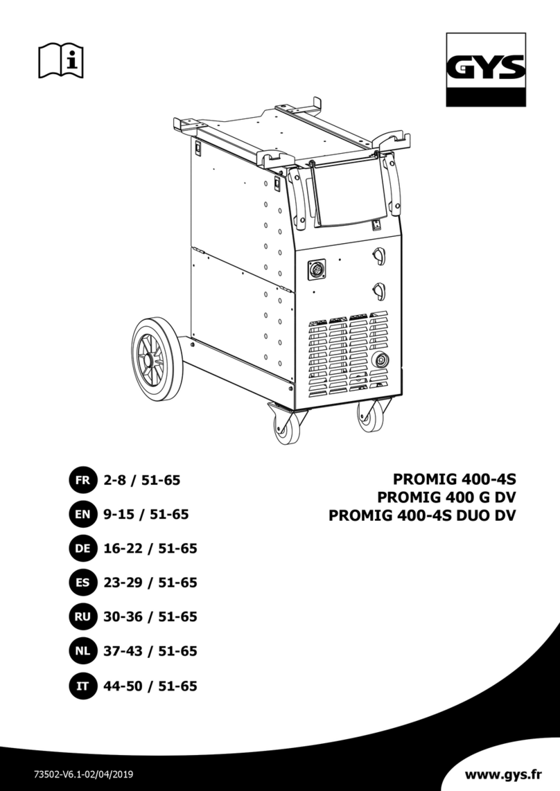 Gis PROMIG 400 G DV manual