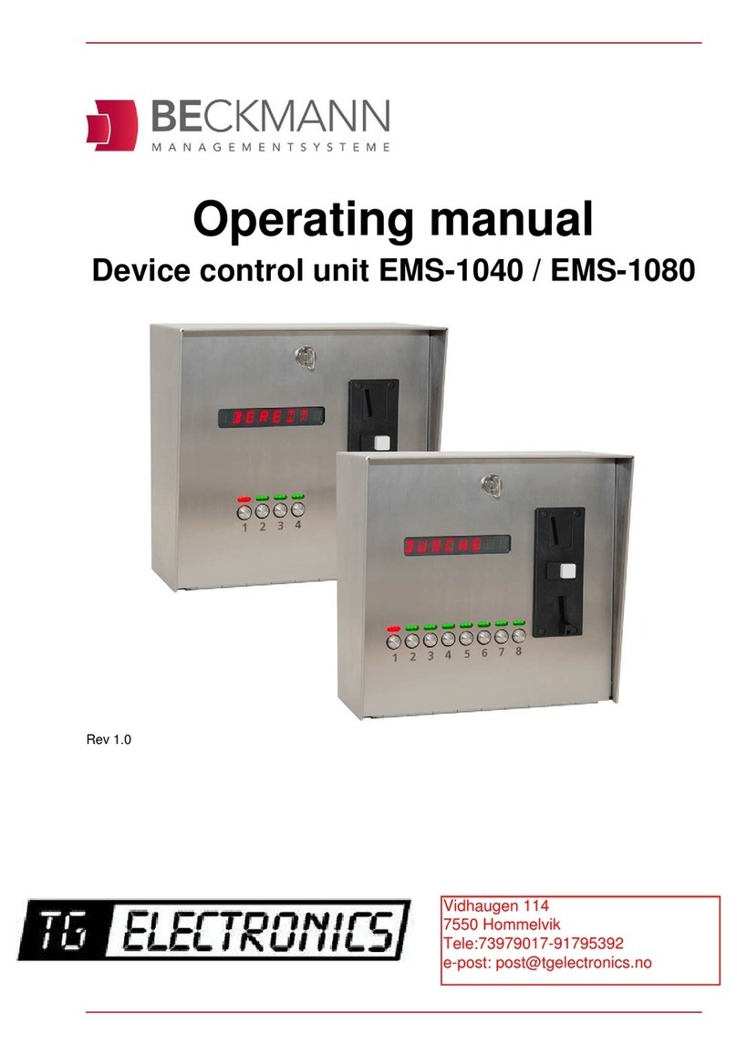 Beckmann EMS-1040 operating manual