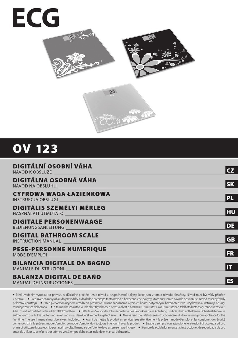ECG OV 123 instruction manual