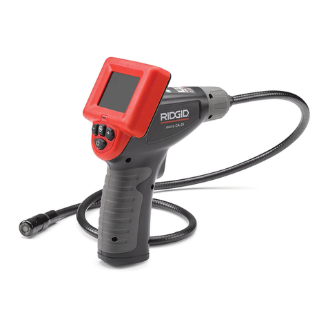 RIDGID micro CA-25 User manual