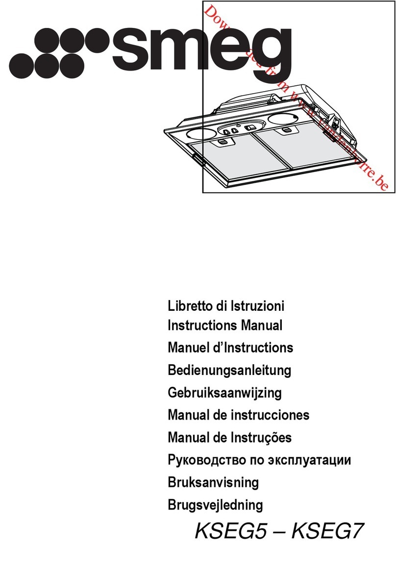 Smeg KSEG5 instruction manual