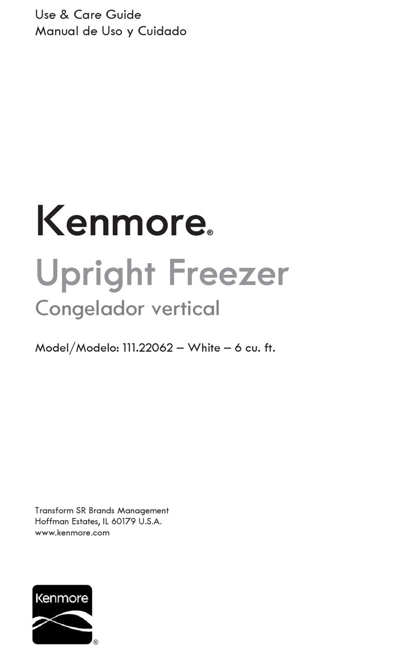 Kenmore 111.22062 User manual