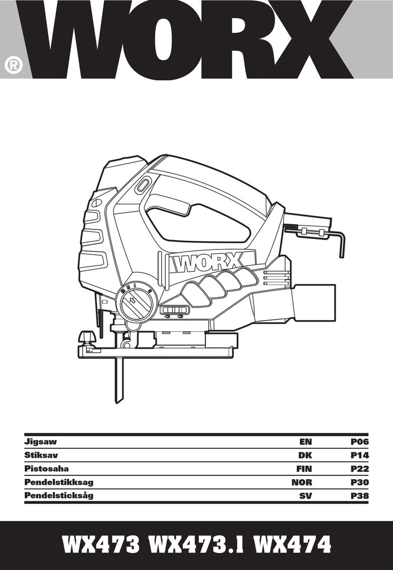 Worx WX473 User manual
