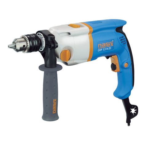 Narex EVP 13 H-2C Installation instructions