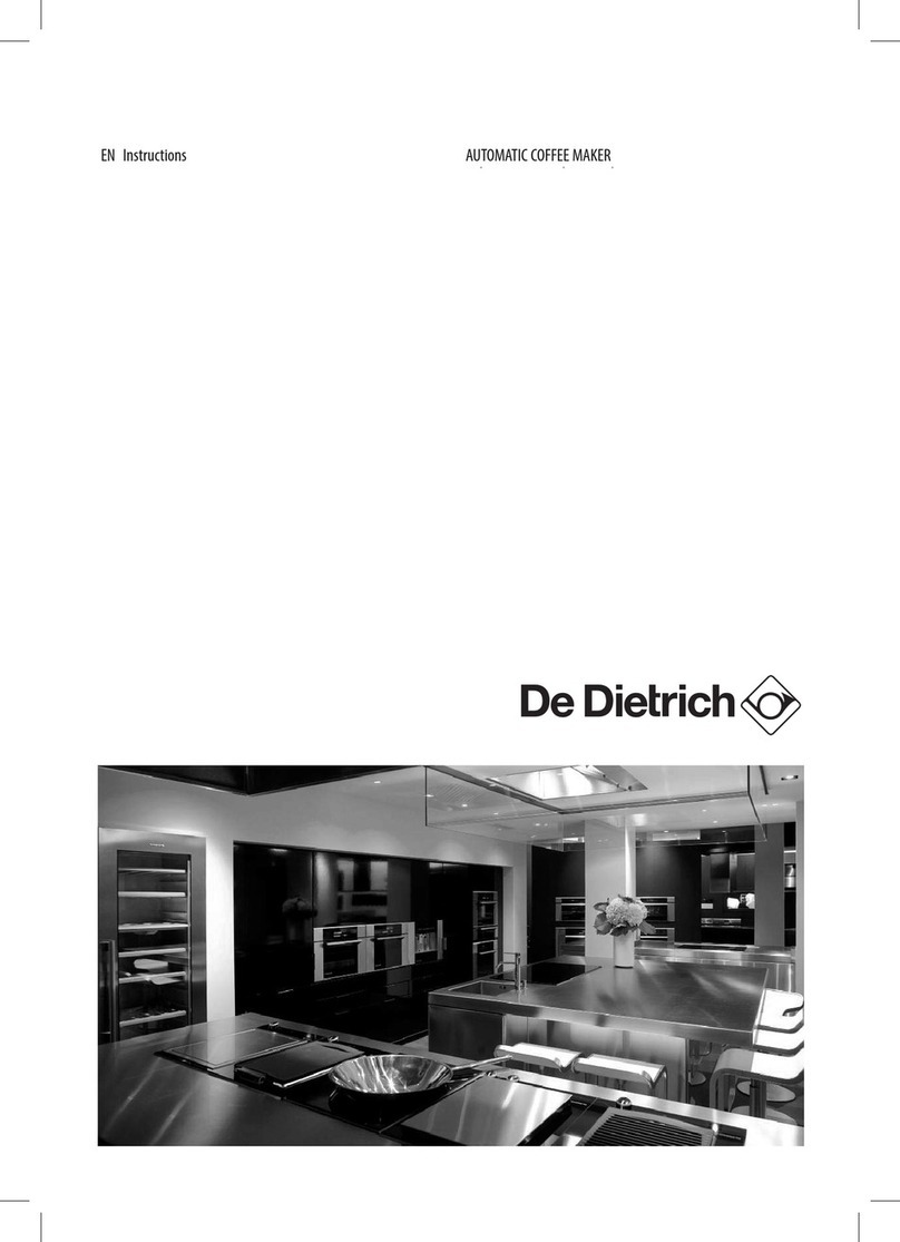DeDietrich DKD7400X instructions