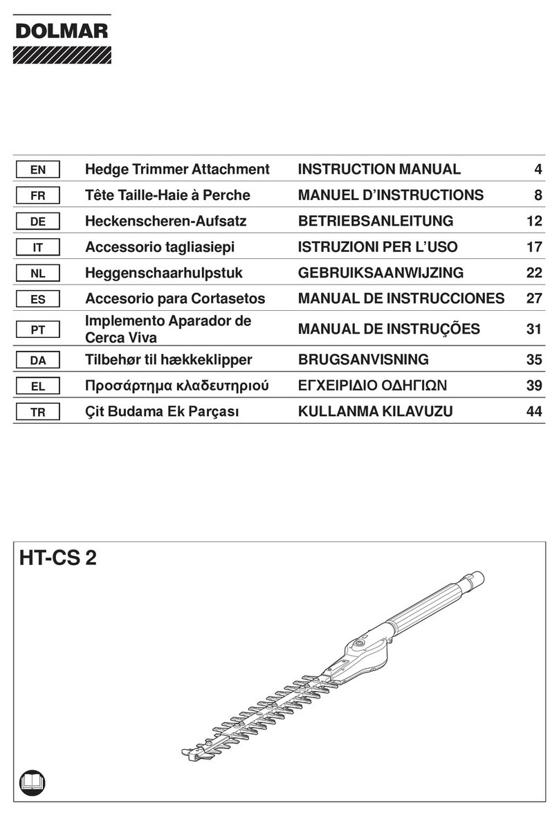 Dolmar HT-CS 2 instruction manual
