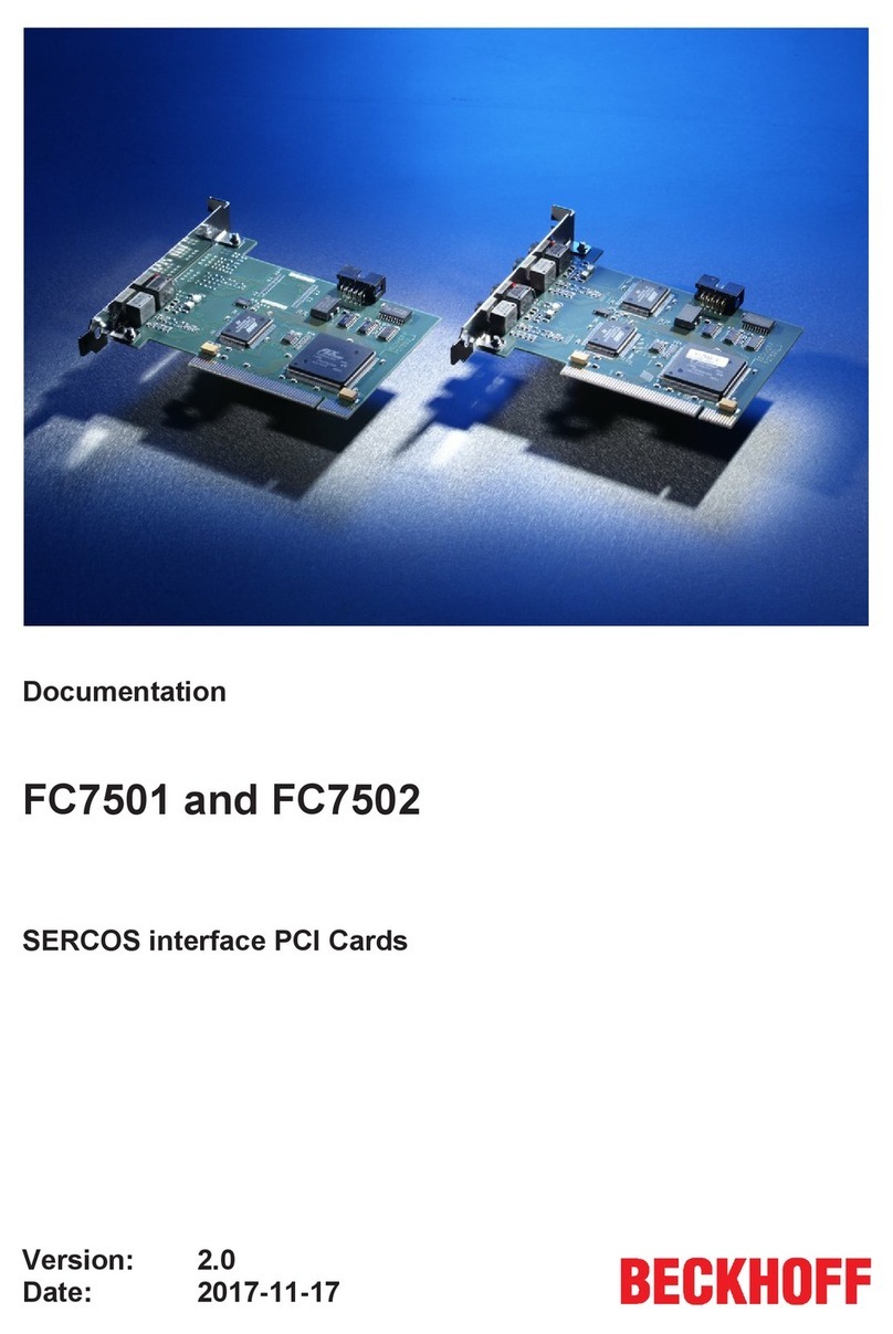 Beckhoff FC7501 Documentation