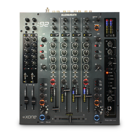 ALLEN & HEATH XONE:92 User manual