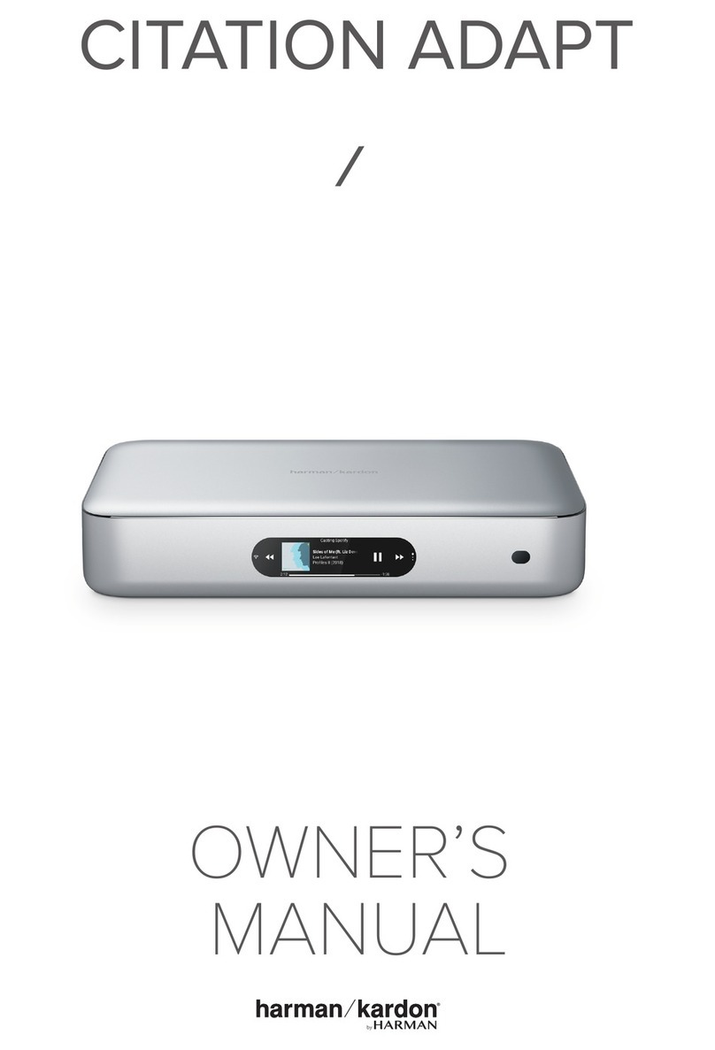 Harman harman/kardon CITATION ADAPT owner's manual