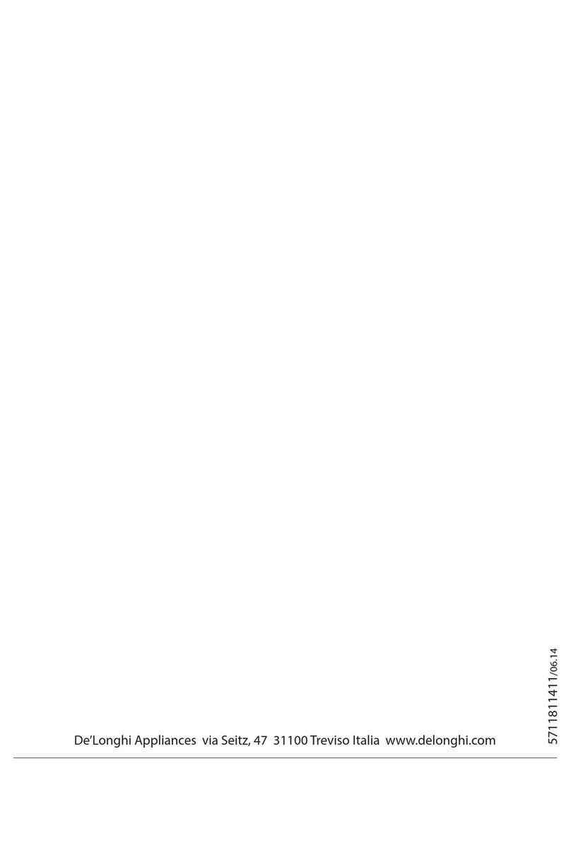 DeLonghi EO14 Series User manual