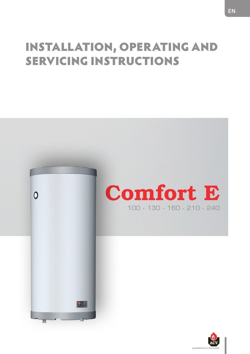 ACV Comfort E Series User guide