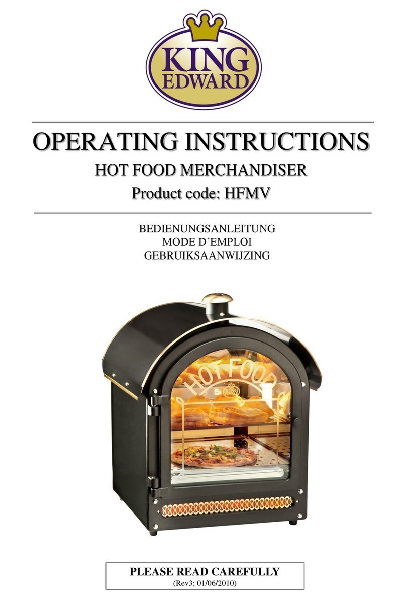 King Edward HFMV operating instructions