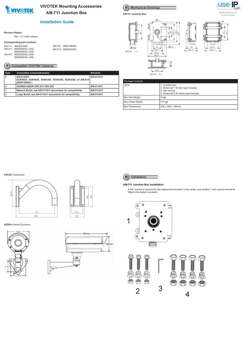 Vivotek AM-711 installation guide