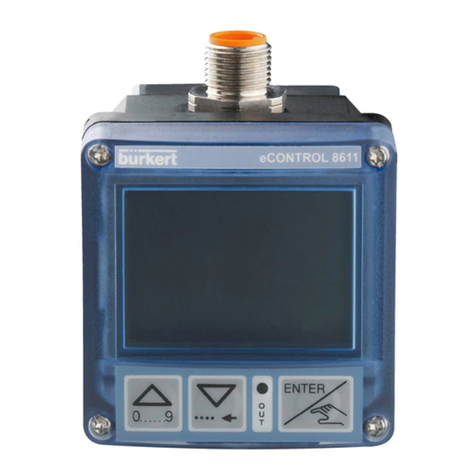 Burkert eCONTROL 8611 quick start