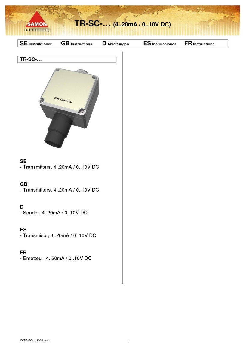 Samon TR-SC-HCFC-4000 instructions