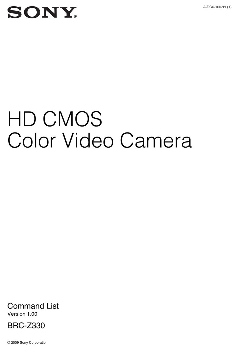 Sony BRC-Z330 Installation manual