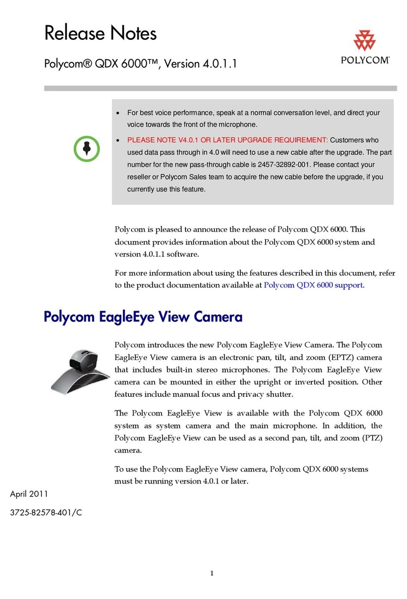Polycom QDX 6000 System How to use Polycom QDX 6000 System How to use