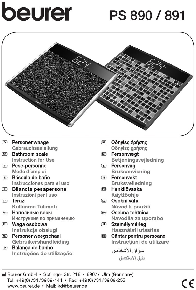 Beurer PS 890 User manual