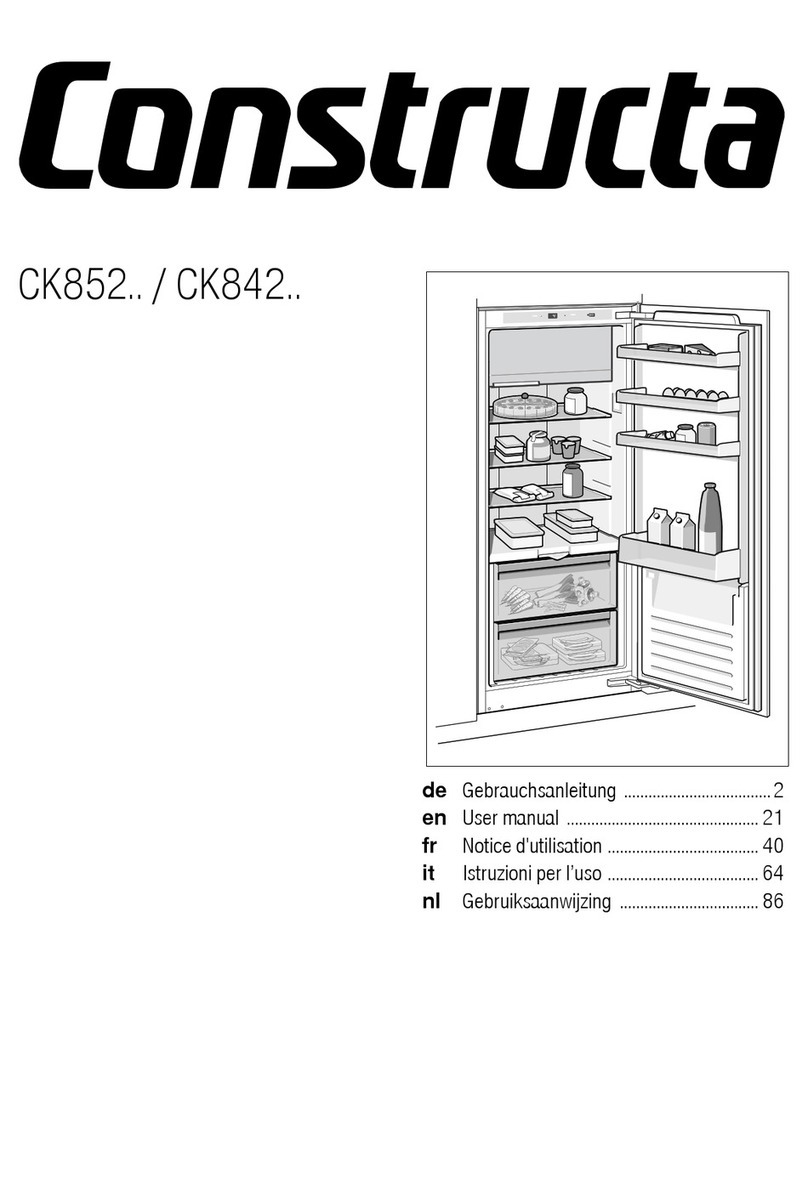 CONSTRUCTA CK852 Series User manual CONSTRUCTA CK852 Series User manual