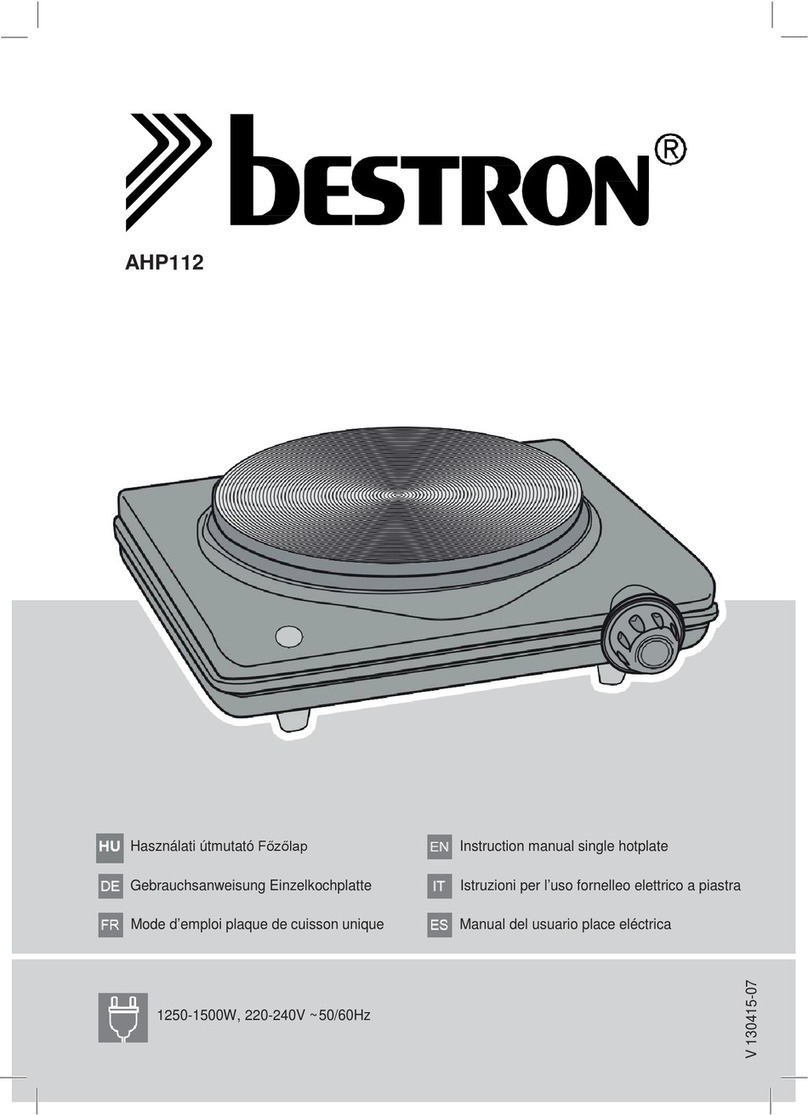 Bestron AHP112 instruction manual