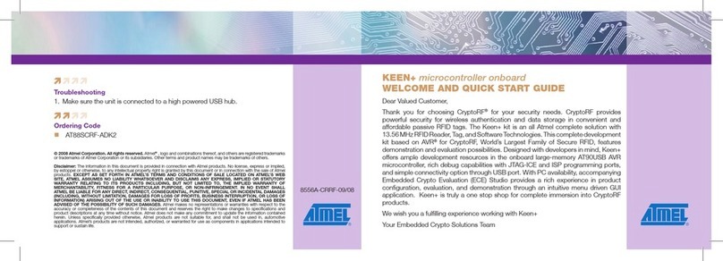 Amtel Keen+ AT88SCRF-ADK2 quick start guide