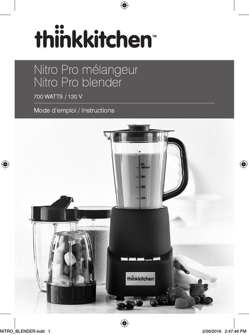 Thinkkitchen Nitro Pro instructions