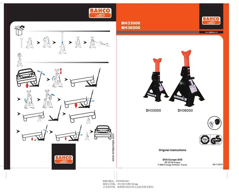 Bahco BH33000 User manual