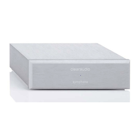 Clearaudio symphono plus User manual